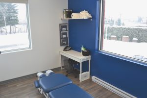 Salle traitement clinique chiropratique Blainville Laurea